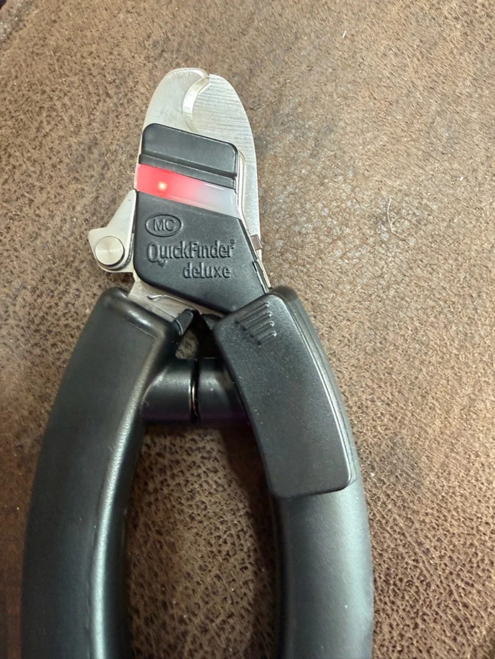 Miracle Care Quickfinder Deluxe Safety Nail Clippers Lg Breeds Or Difficult Nail